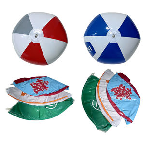 Pallone da Spiaggia Ecologico in PVC Senza Ftalati, Gonfiabile, per Baseball, Calcio, Pallavolo, con Logo Personalizzato - Product Image 4