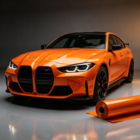Film de protection pour voiture en PVC PET, finition mate, haute qualité, chrome mat, autocollant pour voiture, protection et décoration, vinyle, 1,52*17m/rouleau, livraison rapide