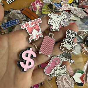 Özel yapılmış bae umman Metal el sanatları cep telefonu çıkartması ulusal amblem bayrak hatıra kolye rozeti telefonu için benzersiz demir etiket - Product Image 2