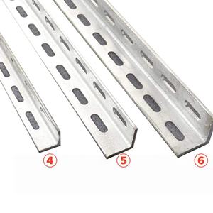 Barre d'angle en acier inoxydable anti-corrosion en gros pour étagères de stockage d'entrepôt, <span class=keywords><strong>quincaillerie</strong></span> pour le travail du bois, support - Product Image 3