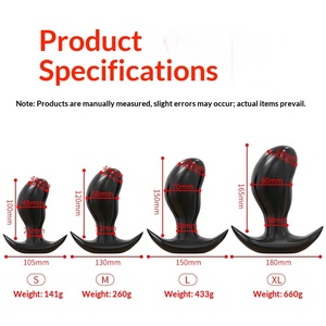 Discreet Wearable <strong>Anal</strong> Plug Beads Anus Expander Fisting Masturbator Adult Novelty Items - Product Image 4