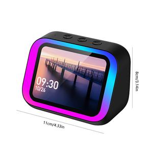 Altavoz Inteligente TF26 PRO con Asistente de Voz, Altavoz Bluetooth y Reloj Despertador Inteligente - Product Image 4