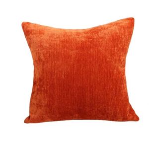 Solid Color Thickened Chenille <b>Pillow</b> Cushion Cover <b>Large</b> Rectangular Bedroom Sofa Back Cover Cushion Promotional Party Supplies - Product Image 4