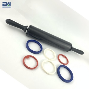 Nuevo diseño antiadherente de acero inoxidable ajustable <span class=keywords><strong>Pizza</strong></span> masa Rolling Pin - Product Image 1