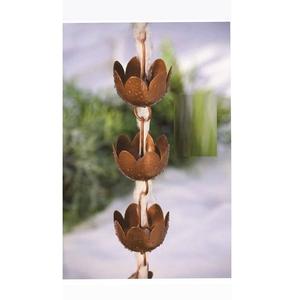 Cadena de Lluvia Decorativa para Hogar y Jardín, Guía de Agua Artística para Exteriores que Agrega Estilo a Patio, Balcón y Porche - Product Image 1