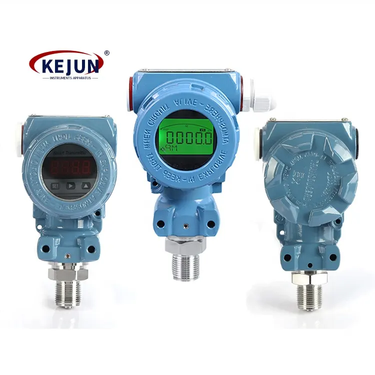 low cost 0.5-4.5v 4-20ma output exproof smart silicon resonant sensor pipe water pressure transmitter price with lcd display