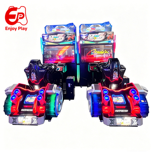 Máquina de Juego Arcade Interior de Metal con Volante Real y Sensor de Movimiento de 65 Pulgadas, Operada con Monedas, <span class=keywords><strong>en</strong></span> Inglés - Product Image 1