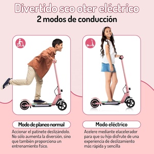 Scooter Eléctrico Plegable para Niños E10s, Marco de Aluminio, Luces LED Dobles, Velocidad Máxima 14 km/h, Autonomía de 60-90 Minutos, Envío desde Almacén en México - Product Image 5