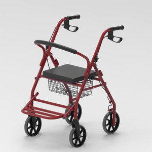Fuyi Rollator <b>Walker</b> 3002B Foldable Lightweight With Seat And Basket For <b>Elderly</b> Mobility Assistance - Product Image 2