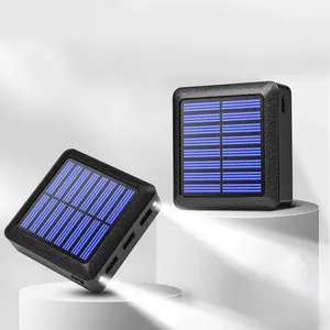 Professional Supplier Small And Convenient 10000mAh Mobile Power Supply Solar Fast Charge Power Bank