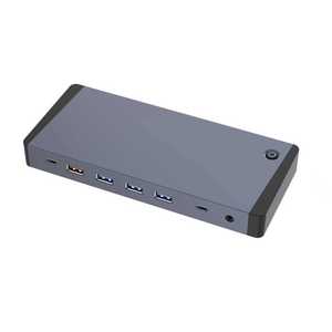 Thunderbolt 4 ドッキングステーション トリプルディスプレイ 4K60Hz デュアルDP 100W PD 10Gbps USB-C ハブ ギガビットイーサネットオーディオ搭載 - Product Image 6