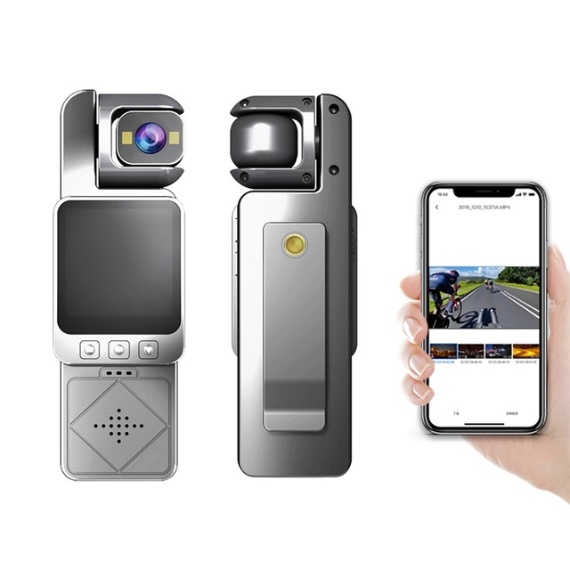 Mini Action Camera WIFI IP65 Waterproof Action Camera 1.54 Inch 1080 HD Sports Camera Chest Worn Video Recorder Cycling Vlogging