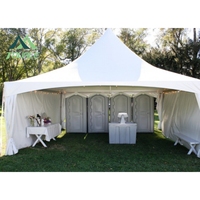 Tentes de réception de luxe pour mariage et événements, imperméables et résistantes aux UV, en gros, 20' x 30' / 20' x 20'