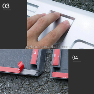 YBJ, accesorios para coche, tiras de moldura de puerta lateral <span class=keywords><strong>gris</strong></span> SUV para <span class=keywords><strong>FJ</strong></span> <span class=keywords><strong>CRUISER</strong></span> 2007-2021, decoración 2024, moldura anticolisión para puerta - Product Image 4