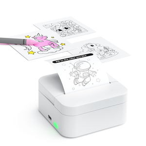 LUCK JINGLE Imprimante Portable Mini – Support Personnalisé Direct Usine pour <span class=keywords><strong>Téléphone</strong></span> Mobile, Artisanat, Photos, Mémos, <span class=keywords><strong>Impression</strong></span> d'Études - Product Image 2