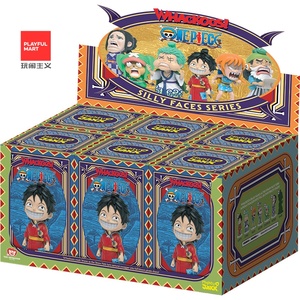 Disponibile - Blind Box Originale ONE PIECE Serie Silly Faces - Statuetta Anime Trendy, Giocattolo, Ornamento, Regalo a Sorpresa - Product Image 1