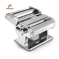 Machine à pâtes manuelle FXL de haute qualité en acier inoxydable – Rouleau à pâtes manuel en acier inoxydable – Machine à nouilles manuelle
