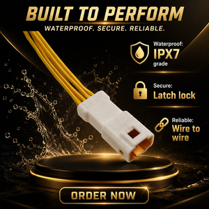 ชุดสายไฟ <span class=keywords><strong>JST</strong></span> <span class=keywords><strong>JWPF</strong></span> กันน้ำระดับ IPX7 ขนาด 2.0 มม. สำหรับเชื่อมต่อสายไฟกับสายไฟ สำหรับรถยนต์และรถจักรยานยนต์ - Product Image 5