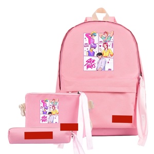 Quỷ Thợ Săn 3 Mảnh Thiết Lập Ba Lô Phim Hoạt Hình Công Suất Lớn Đôi Vai Túi Cho Các Trường Học Và Du Lịch - Product Image 5