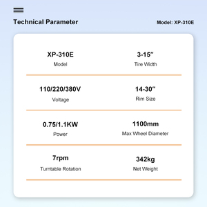 Balanceador de Neumáticos XPROMISE en Oferta, Cambiador de Neumáticos Italiano, Equipo Automático para Taller Mecánico, Máquina Automática para Cambio de Neumáticos, Precio de Máquina de Inspección de Automóviles - Product Image 3