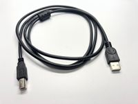 Pabrik grosir 1.5m USB 2.0 a ke B kabel Printer tembaga kawat inti persegi Port kabel Data terhubung ke komputer kecepatan Printer