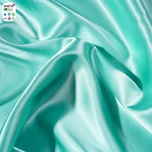 Venta al por mayor En stock 100% Poliéster 150cm Ancho Imitar Seda Satén Tela - Product Image 4