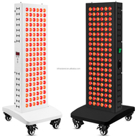 Panneau lumineux LED suspendu Infrastar 600w pour le corps entier, panneau de luminothérapie rouge, appareil de luminothérapie infrarouge proche