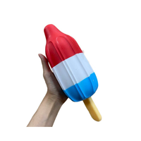 Jouet anti-stress extra-large en forme de crayon, de sucette glacée ou de hamburger, à rebond lent et moelleux