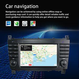 Écran Tactile de 7 Pouces pour <span class=keywords><strong>Mercedes</strong></span>-Benz <span class=keywords><strong>Classe</strong></span> <span class=keywords><strong>C</strong></span> <span class=keywords><strong>W203</strong></span> 2000-2007, <span class=keywords><strong>Autoradio</strong></span> Stéréo Android 13 avec Carplay et Navigation - Product Image 4