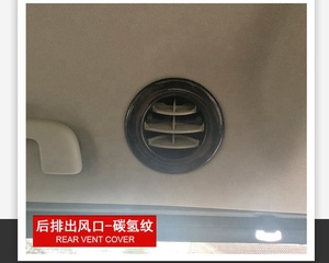 For 2015 2020 35pcs Interior Dashboard Control Handle Trim Decor Carbon Fiber Car Accessories - Product Image 6