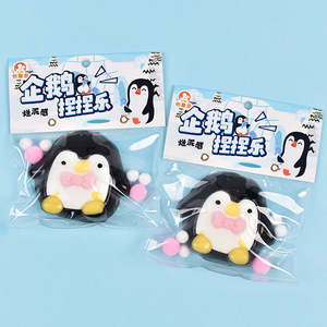 Most Popular TPR Simulation Animal Penguin Slow Return Hand Exercise Stress Squishies <b>Squeeze</b> Toy Promotional Gift for Kids - Product Image 4