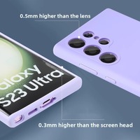 Coques de téléphone en silicone liquide pour Samsung Galaxy S26 Plus Ultra, coque de téléphone antichoc avec boîte de vente au détail