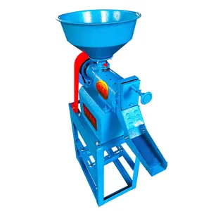 Factory price mini small paddy rice mill milling husker rice whitening machine rice huller hulling machine on sale