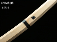 Espada Katana Hamon T10 Hecha a Mano con Saya de Madera de Haya SS732