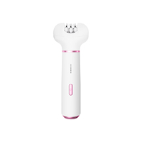Rasoir électrique 6-en-1 pour femmes, sans fil, rechargeable, épilateur pour dames, étanche, tondeuse multifonctionnelle pour l'épilation du maillot de bain