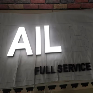 Mini Letras Acrílicas Luminosas para Oficina, Letras <span class=keywords><strong>de</strong></span> Señalización con Canal <span class=keywords><strong>de</strong></span> Iluminación 3D y LED para Puerta <span class=keywords><strong>de</strong></span> Empresa, Tienda o Reverso <span class=keywords><strong>de</strong></span> Tienda - Product Image 5
