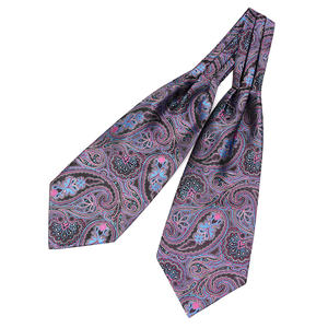 ファッションスタイルカスタムロゴPaisley Cravate CoffretジャカードカラフルアスコットCravats - Product Image 5