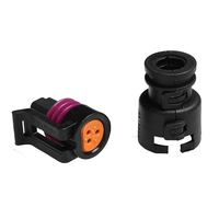 3 pines GM TPS posición del acelerador sellado Auto hembra Sensor eléctrico coche conector Conector de cableado 12065287