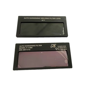 Lente de soldadura de oscurecimiento automático de color verdadero OEM ajustable de sombra de filtro de soldadura de oscurecimiento automático de - Product Image 2