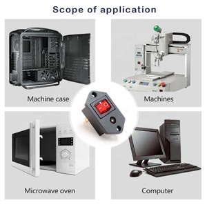 12V 5A vít trong DC nam nối 2 trong 1 chuyển đổi ổ cắm điện với <span class=keywords><strong>Led</strong></span> chuyển đổi ánh sáng cho máy tính - Product Image 6