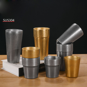 Hàn Quốc 304 thép không gỉ đôi cách nhiệt <span class=keywords><strong>cup</strong></span> Vacuum-Powered nhà hàng <span class=keywords><strong>Cup</strong></span> cho đồ uống lạnh nước trái cây sữa cà phê - Product Image 2