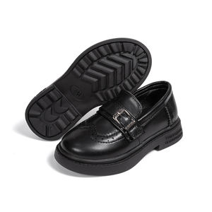 Zapatos escolares clásicos negros <span class=keywords><strong>Mary</strong></span> <span class=keywords><strong>Jane</strong></span> para niñas, calzado uniforme duradero y cómodo - Product Image 4