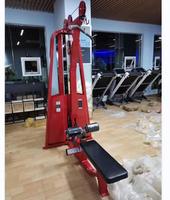 Machine de musculation professionnelle à charges guidées en acier de haute qualité pour tirage latéral