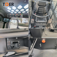 Chargeuse compacte sur pneus TDER, prix usine, 60 CV, diesel, 830 kg, 1100 kg, avec accessoires en option