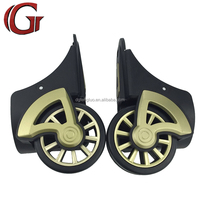 Roues de bagages à poignée, roues de chariot pour bagages