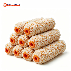 แปรงทาสีลูกกลิ้งอุตสาหกรรมขนาด 4 นิ้ว ลดราคาพิเศษ ปรับแต่ง<span class=keywords><strong>ได้</strong></span>ตามต้องการ ด้ามจับโฟม OEM โพลีเอสเตอร์ โครงแบบถอดเร็ว สำหรับทาสีผนัง รับประกัน 3 เดือน - Product Image 1