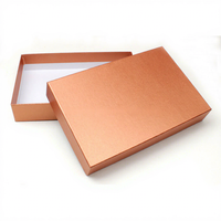 Boîtes rigides en papier personnalisées en stock, couleur au choix, pour vêtements, photos et articles vestimentaires – Vente directe usine