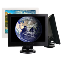 Vente chaude écran TV 12 pouces petit téléviseur de cuisine avec batteries-HD USB AV 12 volts câble de véhicule/AC pour RV/Camping