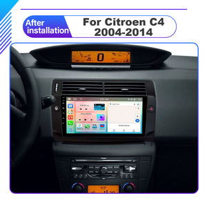 <span class=keywords><strong>Autoradio</strong></span> Carplay Android 14 Auto pour Citroën <span class=keywords><strong>C4</strong></span> C-Triomphe C-Quatre 2004-2014 Lecteurs multimédia GPS Navigation Récepteur stéréo - Product Image 2