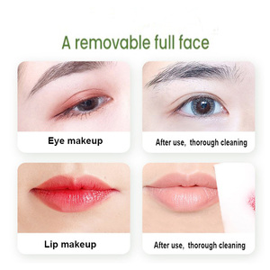 Démaquillant et Mascara pour le <span class=keywords><strong>visage</strong></span>, soins pour femmes, produit de beauté, prescription pour le corps, lingettes nettoyantes pour le <span class=keywords><strong>visage</strong></span> élégantes, avocat - Product Image 4